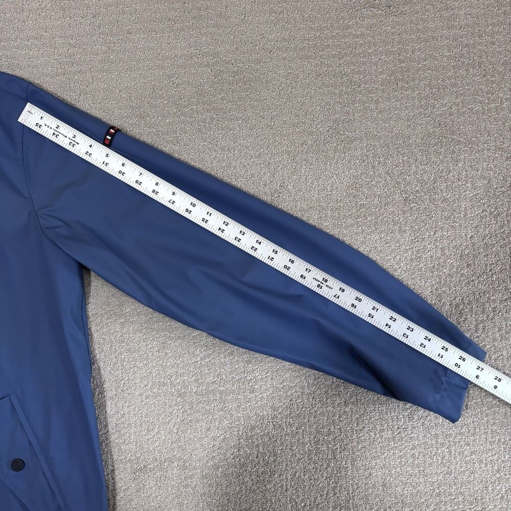 Batela Sea Style Hooded Rain Coat Full Zip Jacket Adult XXL Coastal Waterproof - Picture 6 of 9
